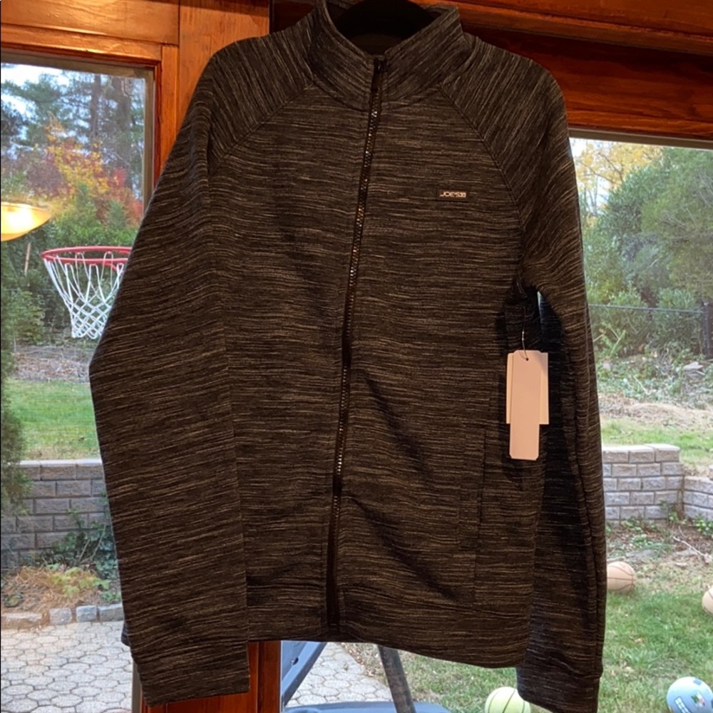 Brand new boys Joe zip up sweater size M (10-12)